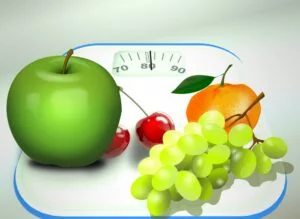 symbolic image of fruits good for health