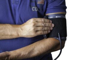 image of blood pressure monitoring