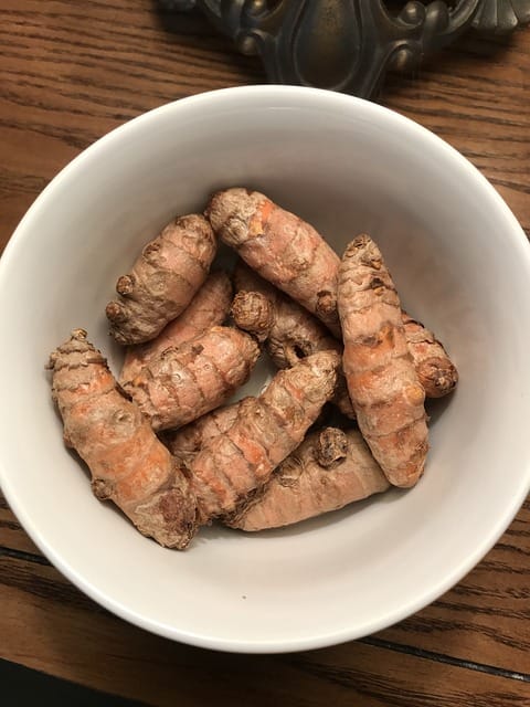 a turmeric herb